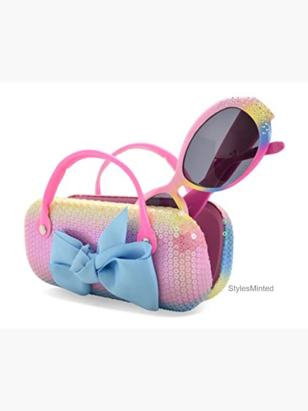 Kids Sunglasses with Matching Case and UV Protection
